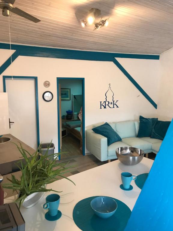 Posezení v ubytování Summer Home in Krk Center "Casa Magdalena"