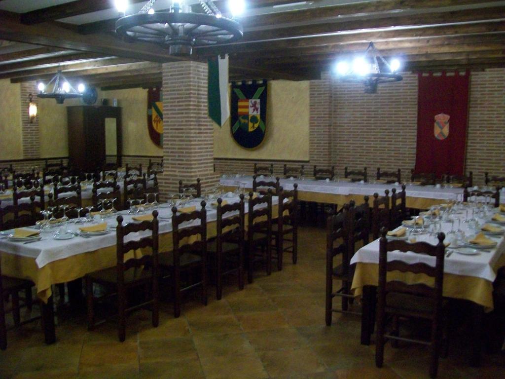 Restaurace v ubytování La Posada de Rosa