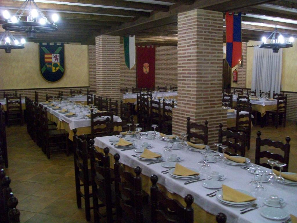 Restaurace v ubytování La Posada de Rosa