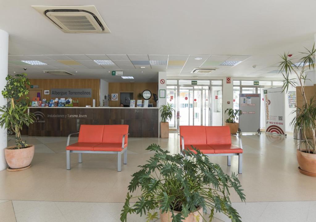 Lobby alebo recepcia v ubytovaní Albergue Inturjoven Torremolinos