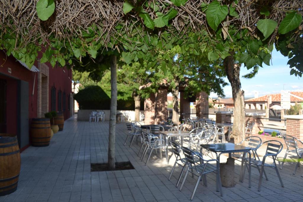 Restaurace v ubytování La Posada de Rosa
