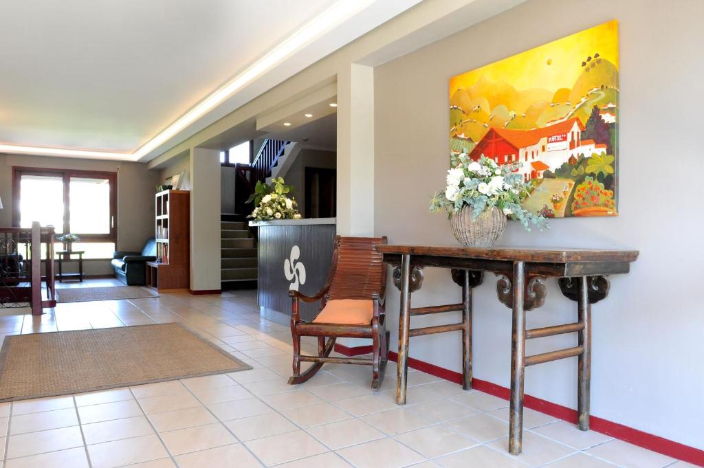 Posezení v ubytování Hotel & Appartements Gochoki
