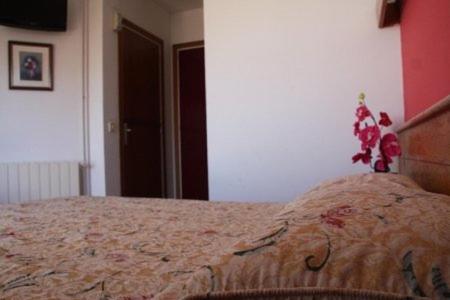 Postel nebo postele na pokoji v ubytování Hostal Magnolia