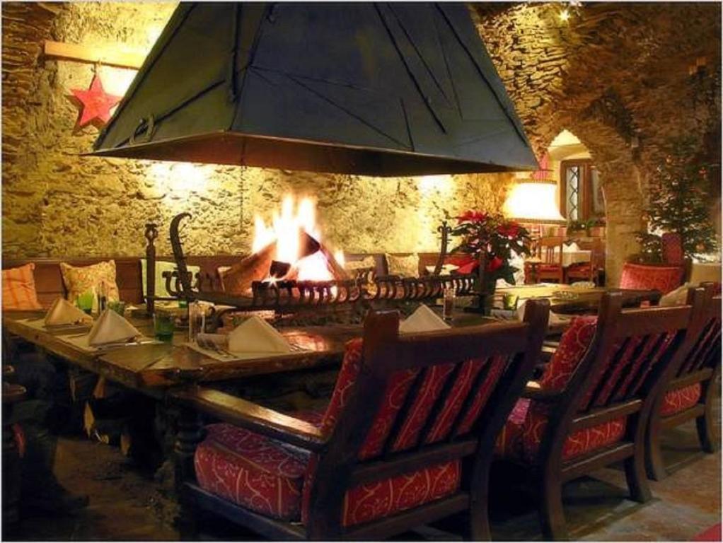 Posezení v ubytování Hotel Post