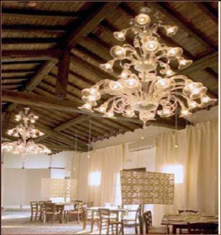 Restaurace v ubytování Foro Appio Mansio Hotel