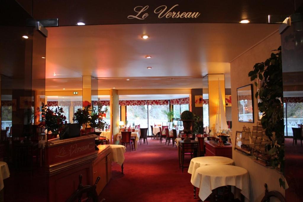 Restaurace v ubytování Le Verseau