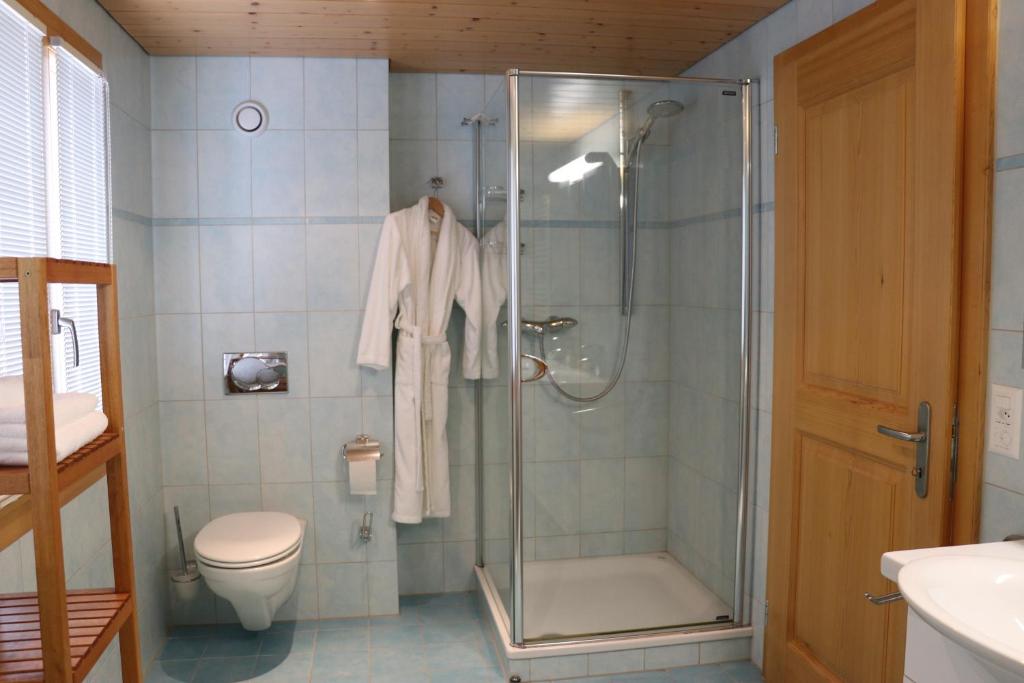 Koupelna v ubytování Chalet Studen