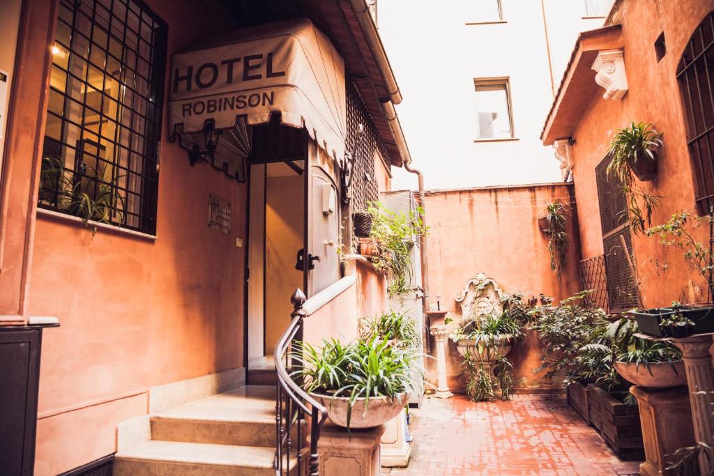 Budova, kde se hotel nachází
