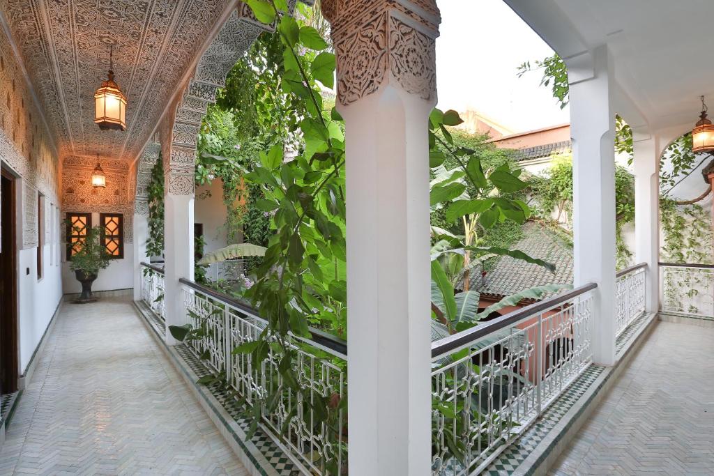 En balkong eller terrasse på Riad Dar El Assafir