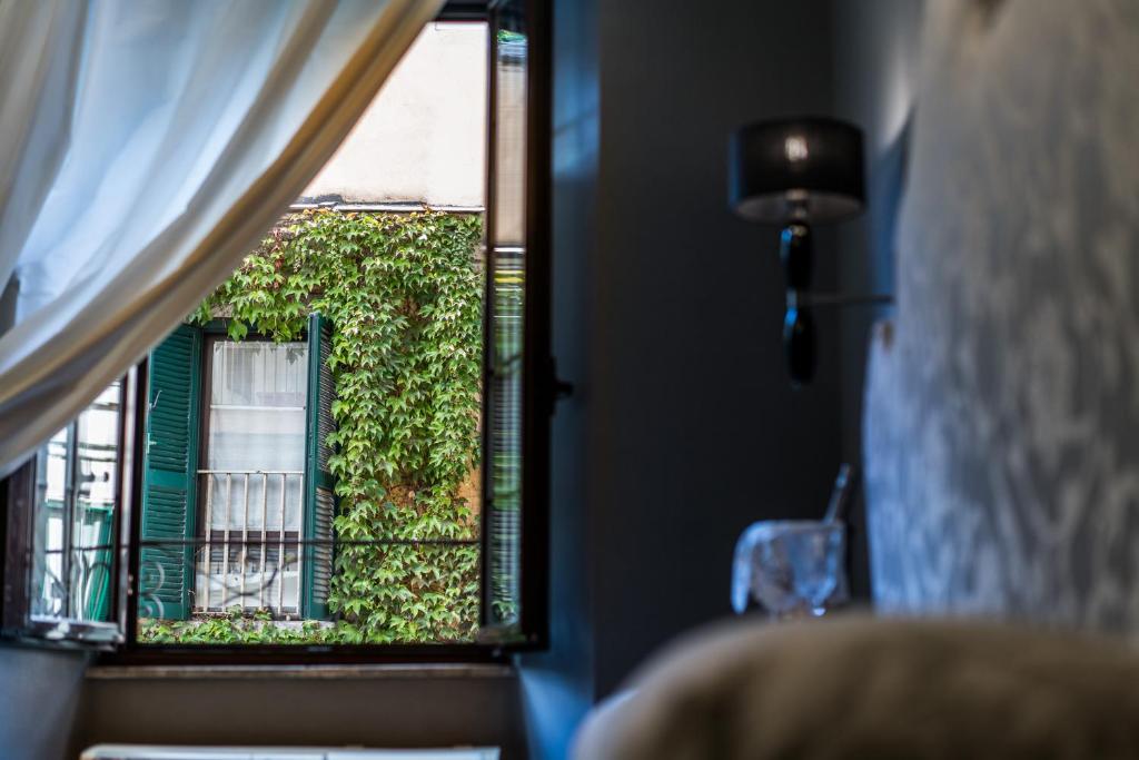 Balkón nebo terasa v ubytování Hotel Antica Locanda