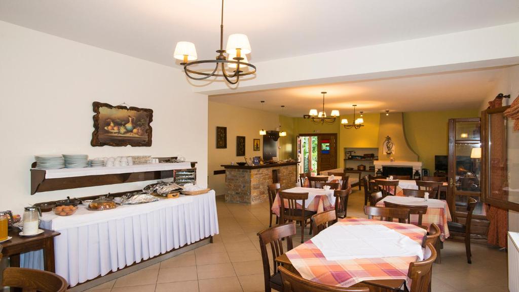 Restaurace v ubytování Mirtillo Apartments