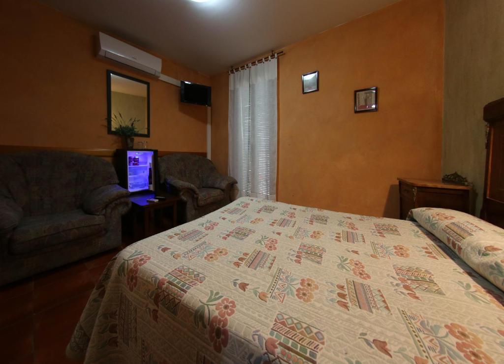 Posteľ alebo postele v izbe v ubytovaní Hotel Rural Ocell Francolí