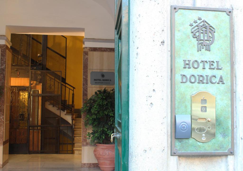 Certifikát, hodnocení, plakát nebo jiný dokument vystavený v ubytování Hotel Dorica