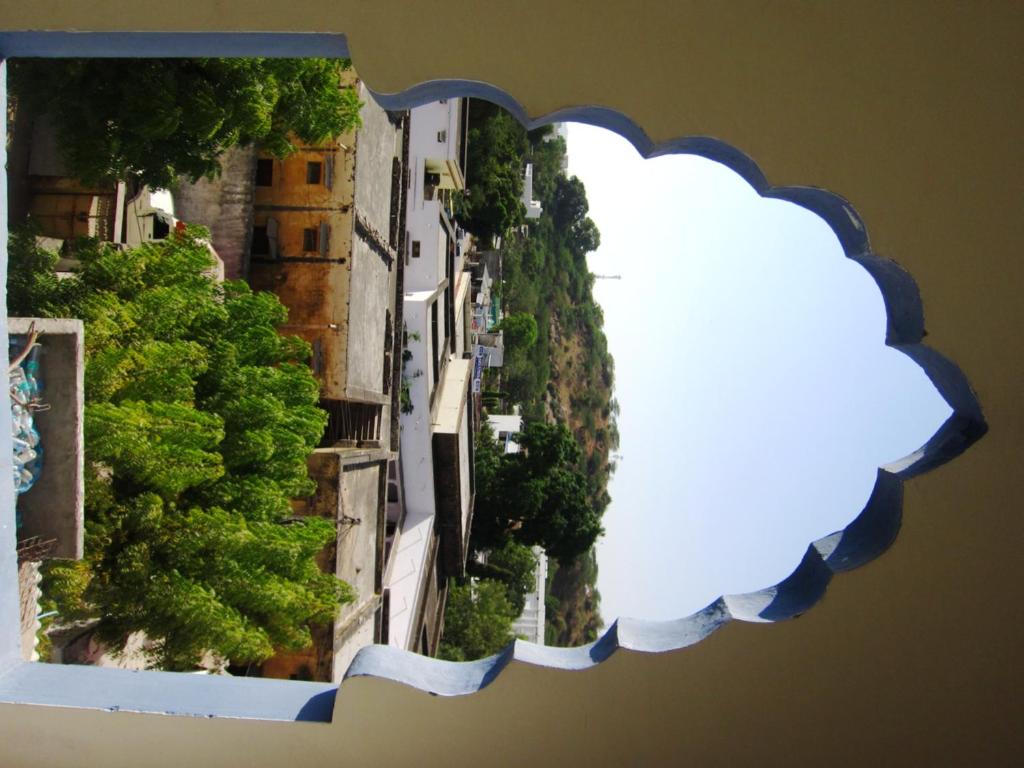 Letecký snímek ubytování Atithi Guest House Pushkar
