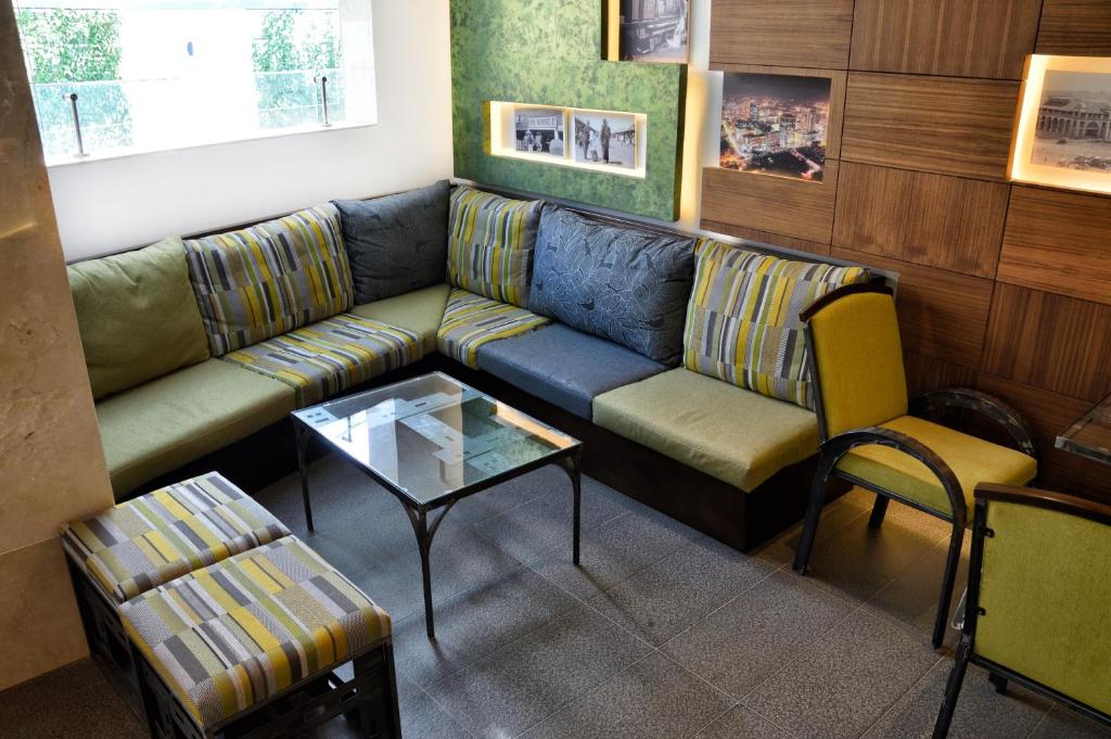 Zona de estar de The Zehneria Hotel