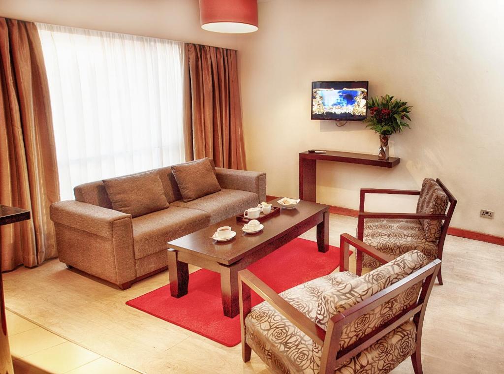 Zona de estar de The Zehneria Hotel