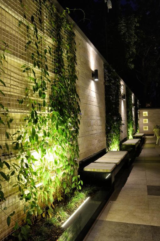 Jardín al aire libre en The Zehneria Hotel