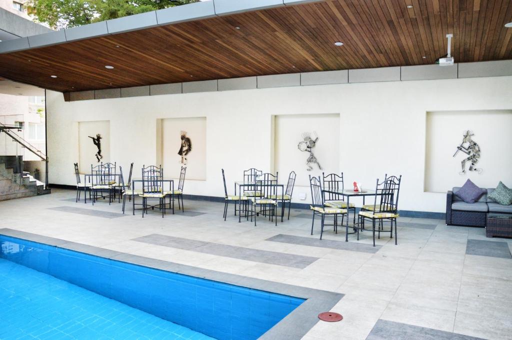 Piscina en o cerca de The Zehneria Hotel
