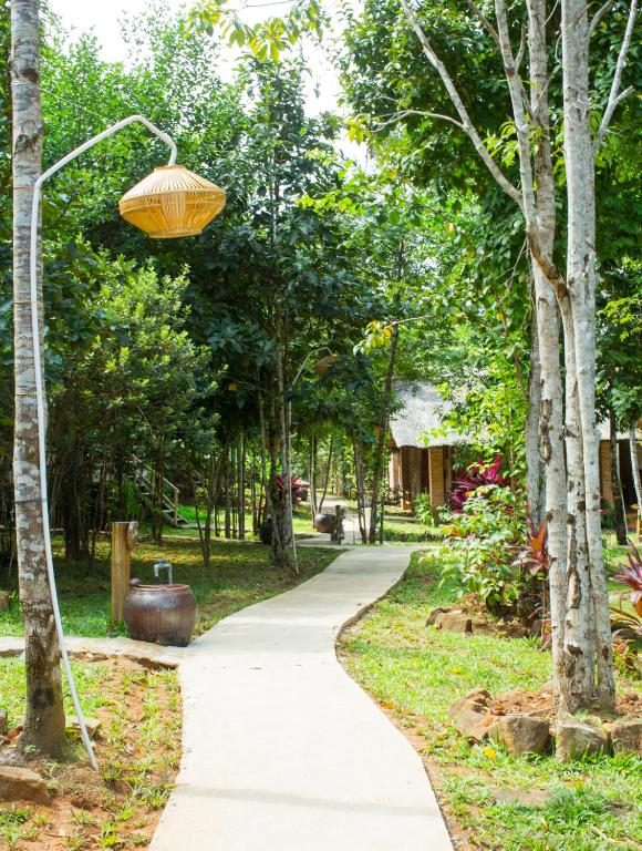 Zahrada ubytování Valley Village Phu Quoc