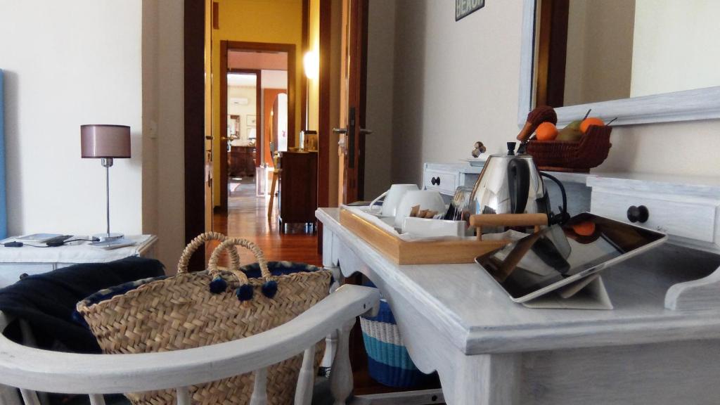 Posezení v ubytování La Casa di Enrico
