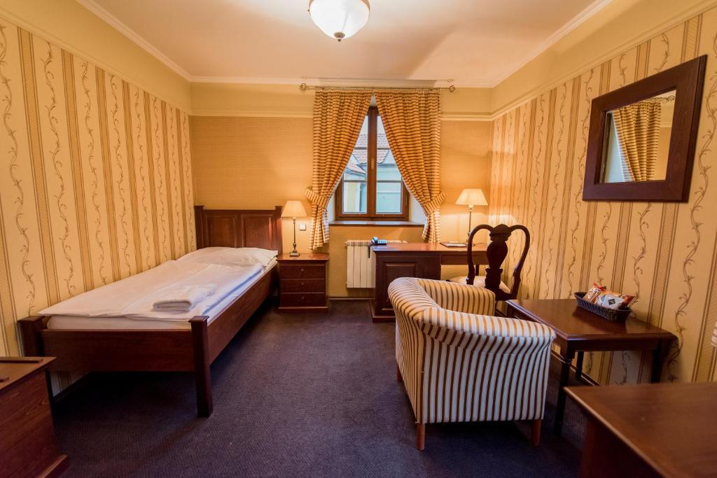 Postel nebo postele na pokoji v ubytování Hotel Octarna - Free parking