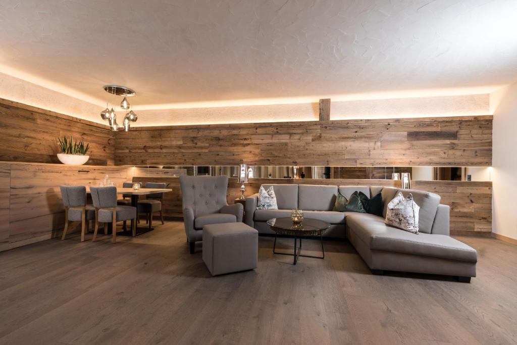 Posezení v ubytování Natur- und Aktivresort Reiterhof