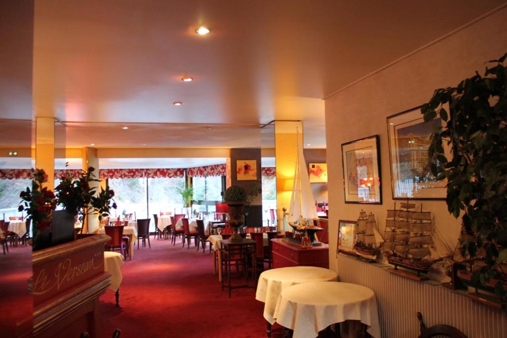 Restaurace v ubytování Le Verseau