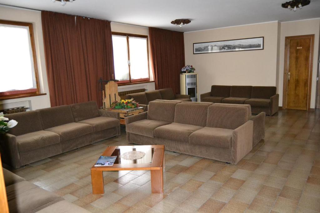 Posezení v ubytování Residence Ables