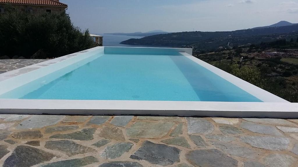 The swimming pool at or close to Luxurious villa at a unique spot