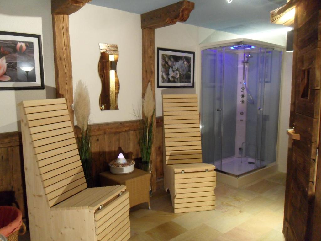 Posezení v ubytování Hotel FleurAlp