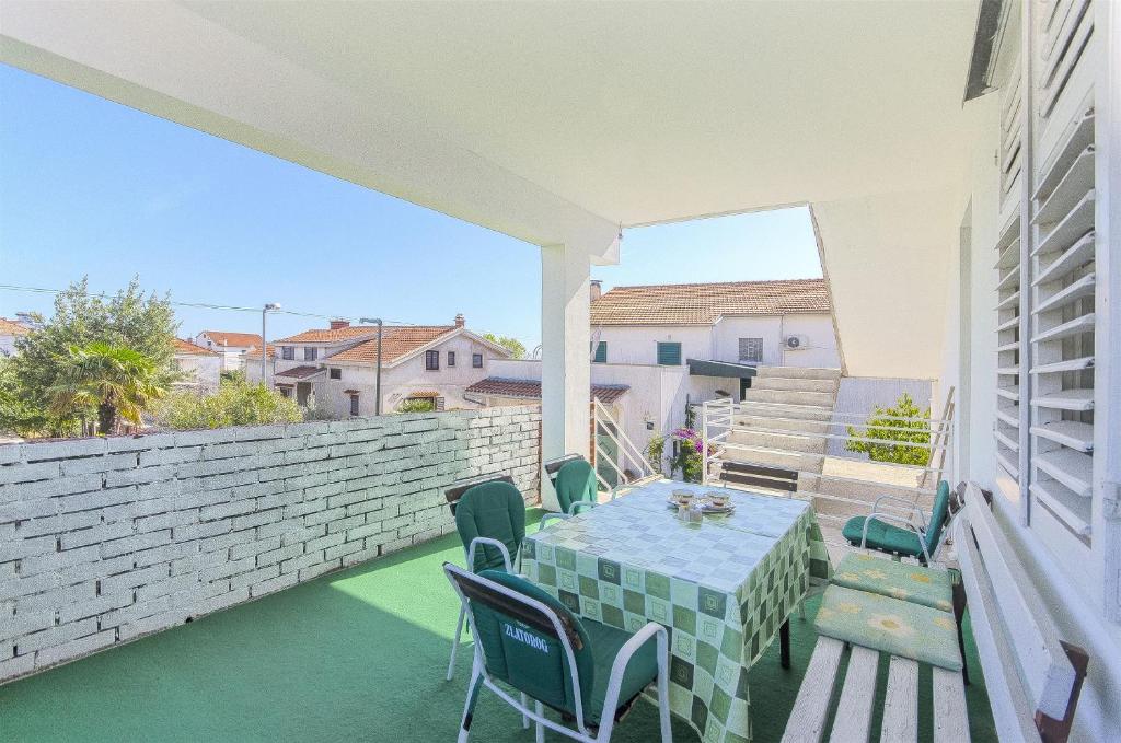 Balkón nebo terasa v ubytování Apartment Niko