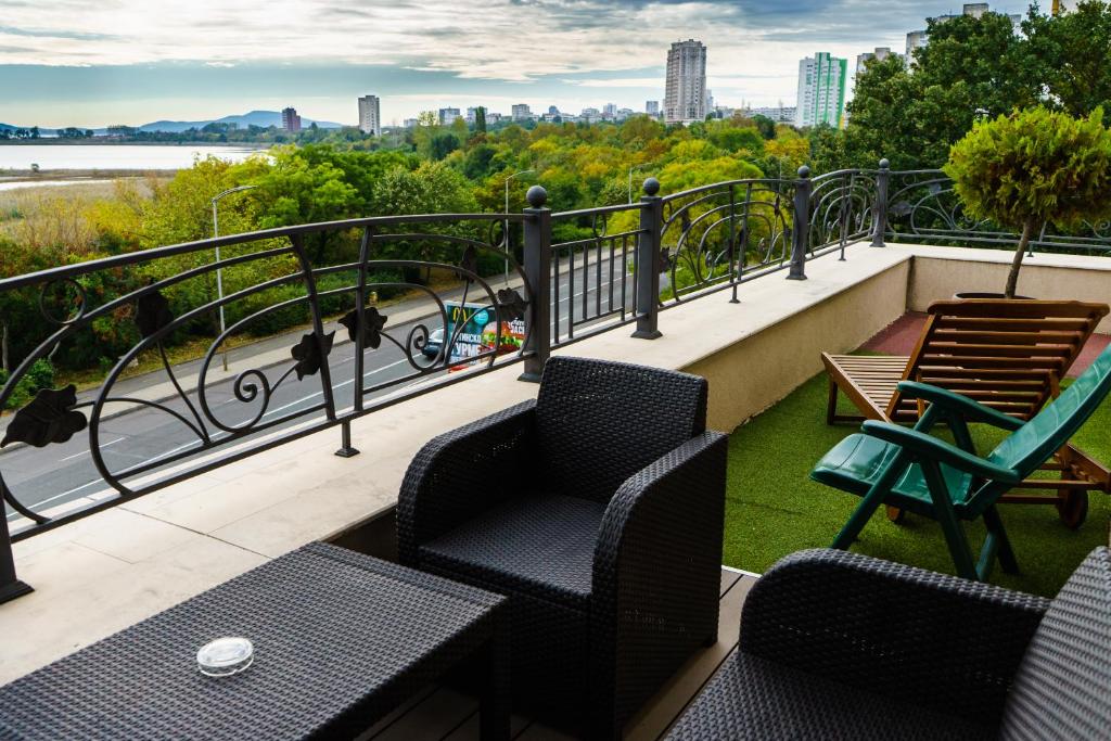 Балкон или терраса в Milano Hotel