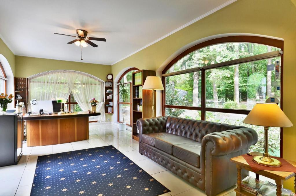 Posezení v ubytování Hotel Villa Conti