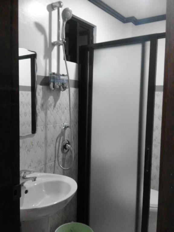 Koupelna v ubytování Vali-Joe Travel Lodge