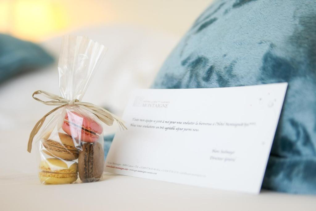 Hôtel Montaigne & Spa - Cannes Centre - Resim 38