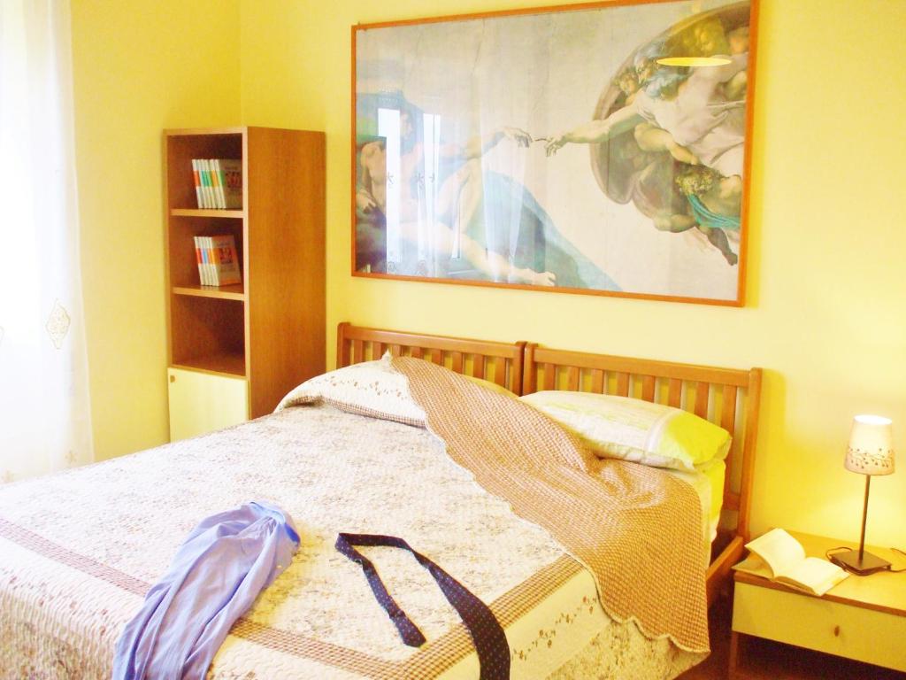 Posteľ alebo postele v izbe v ubytovaní Al verde limone