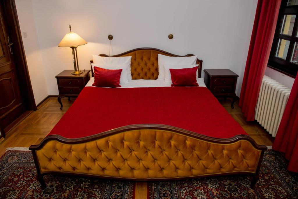 Katil atau katil-katil dalam bilik di Hotel Grand
