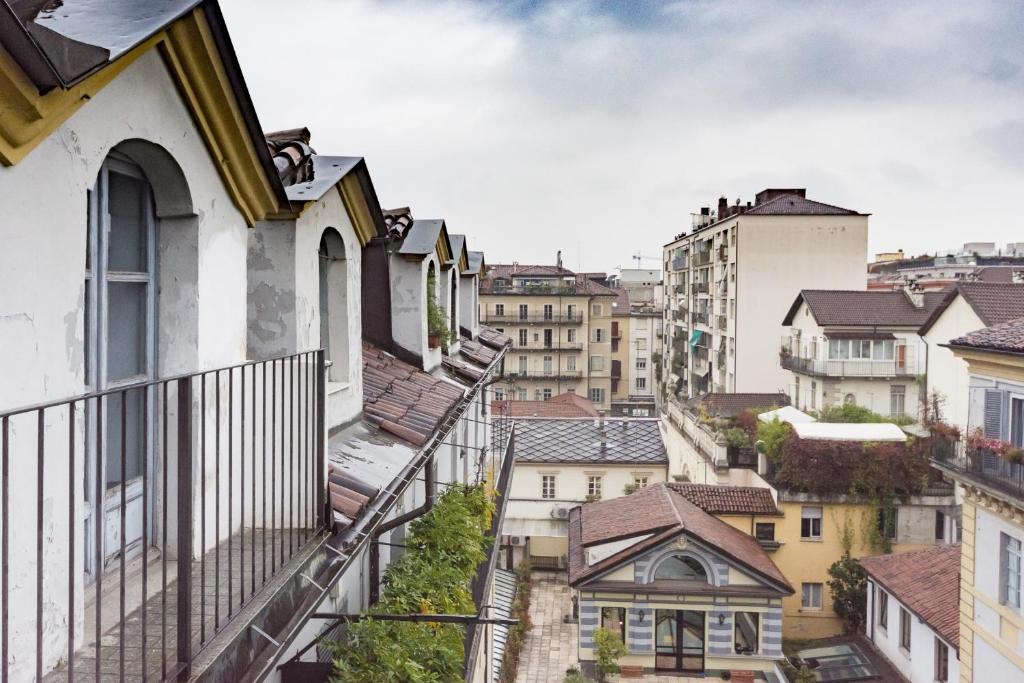 Widok na miasto Turyn z tego apartamentu