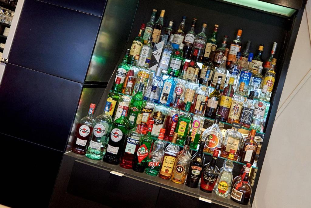 Nápoje v ubytování Hotel La Caleche