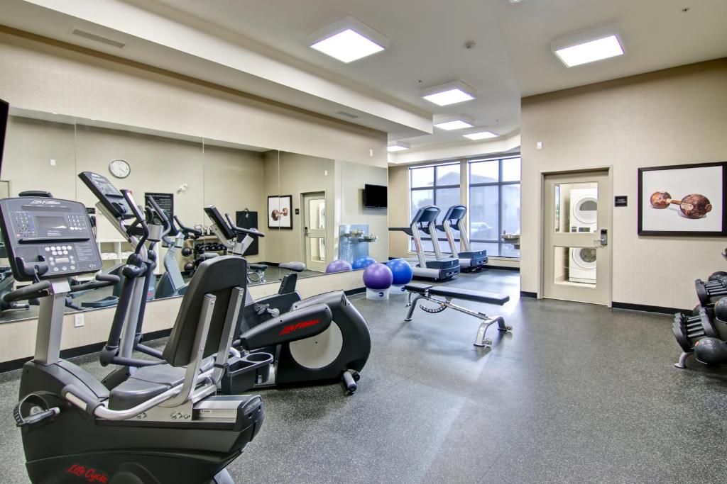 Fitness centrum a/nebo fitness zařízení v ubytování Canalta Selkirk