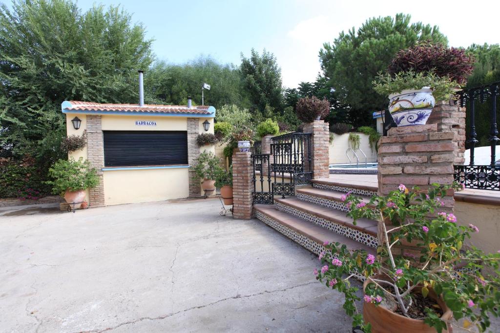Vonkajšia záhrada v ubytovaní Chalet San Jose