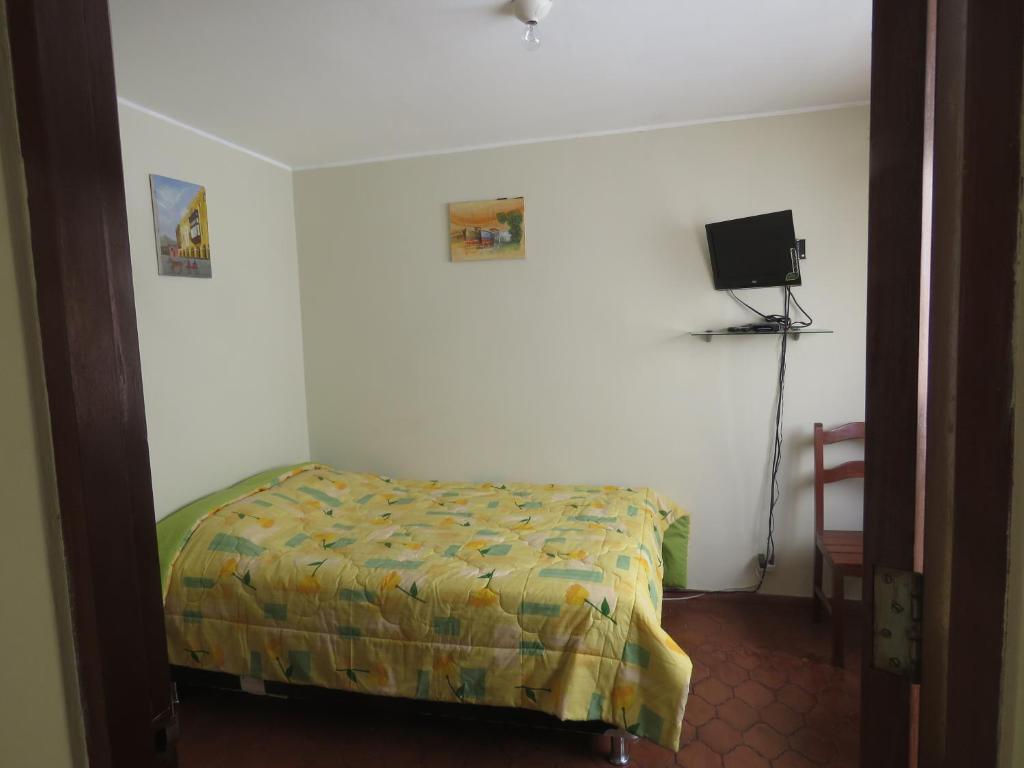 Postel nebo postele na pokoji v ubytování Casa particular de Jorge Edinson
