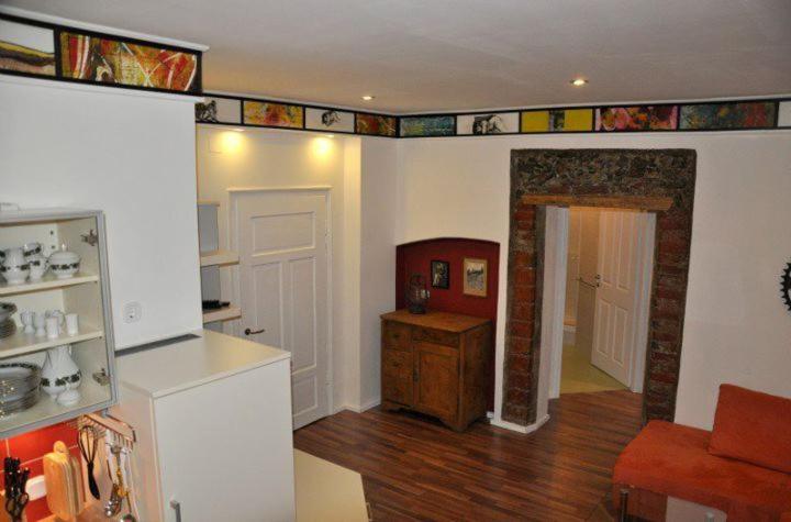 Kuchyň nebo kuchyňský kout v ubytování Ferienwohnung Lienz Egger