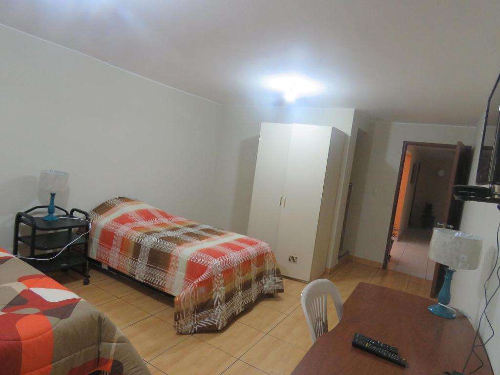 Postel nebo postele na pokoji v ubytování Casa particular de Jorge Edinson