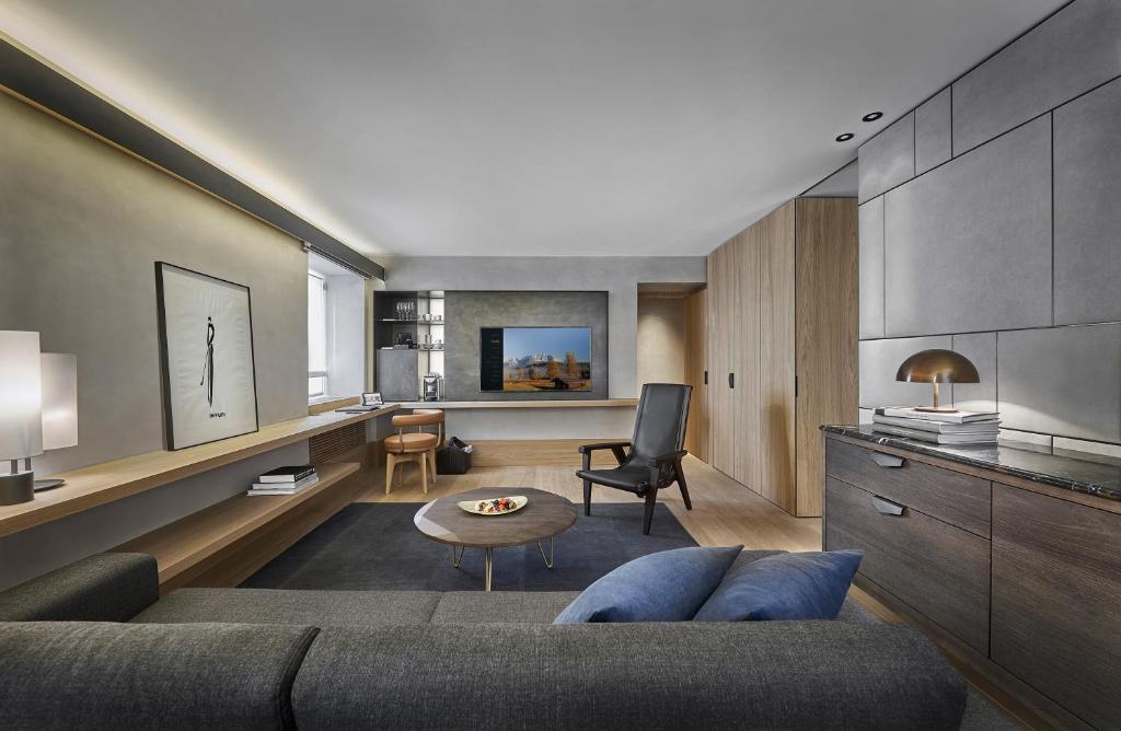 Posezení v ubytování Hotel Weisses Roessl