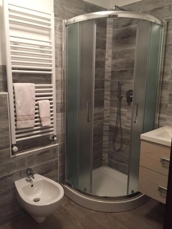 A bathroom at La Boule de Neige