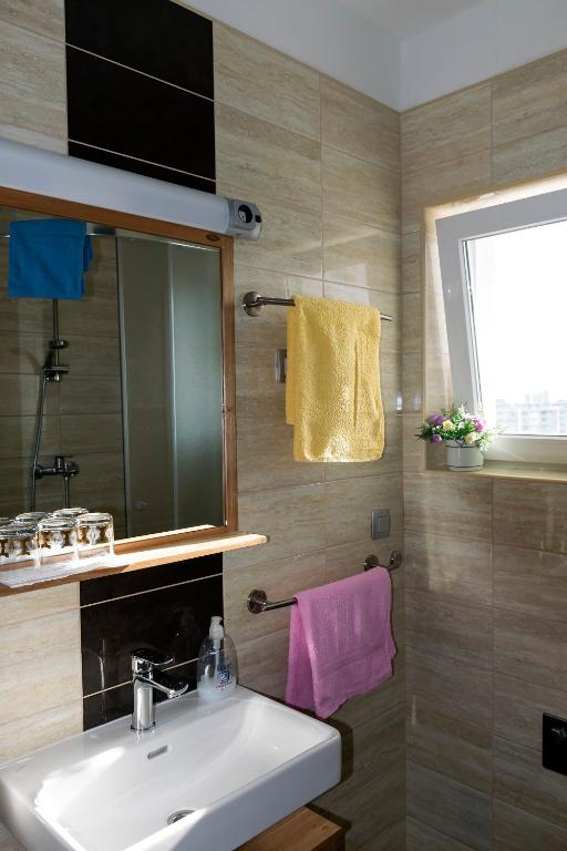 Kúpeľňa v ubytovaní Apartmani Borko