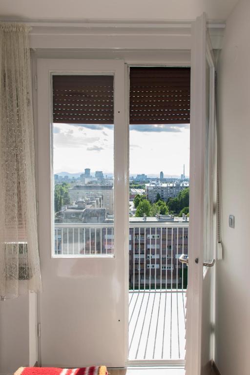 Balkón alebo terasa v ubytovaní Apartmani Borko
