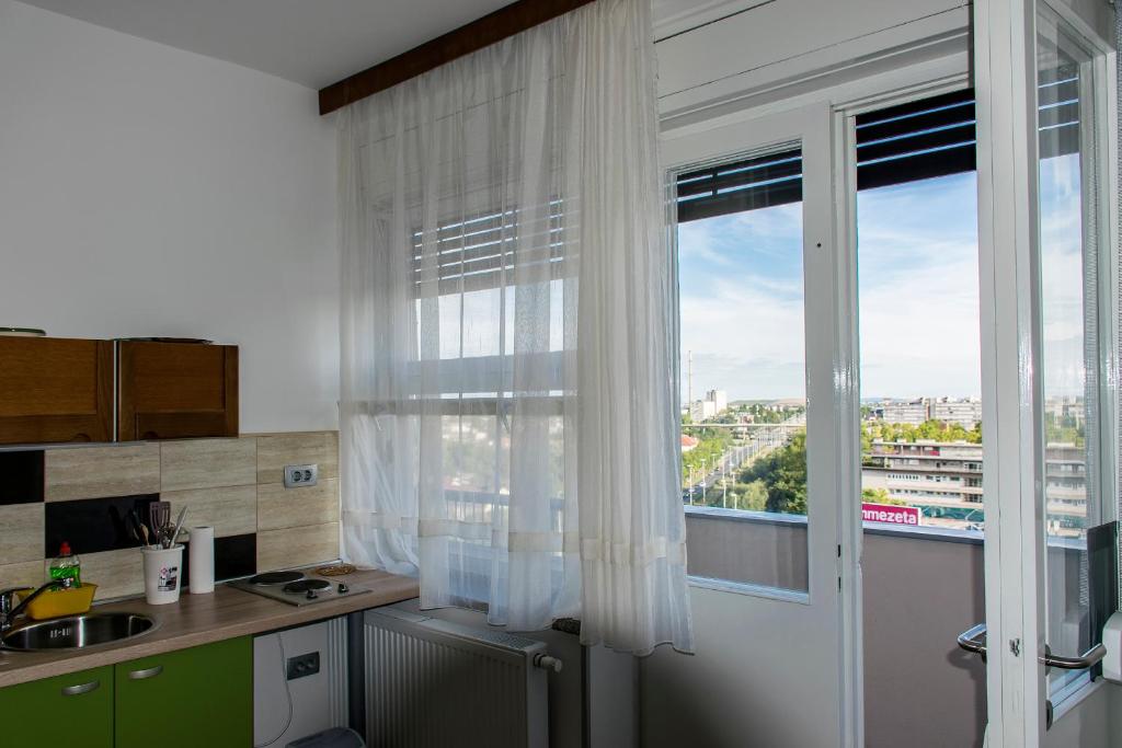 Kuchyňa alebo kuchynka v ubytovaní Apartmani Borko