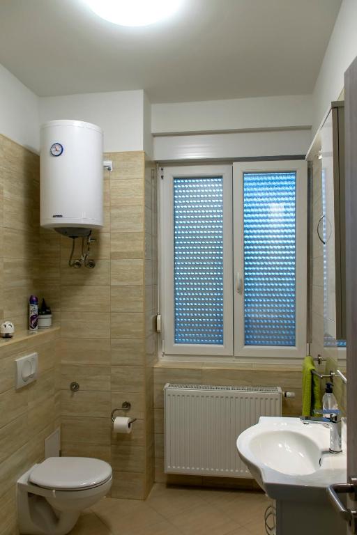 Kúpeľňa v ubytovaní Apartmani Borko